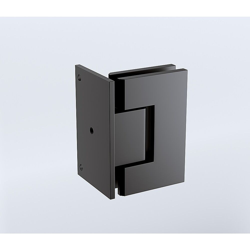 90° Stainless steel Glass Shower Door L-Hinge in Black Price