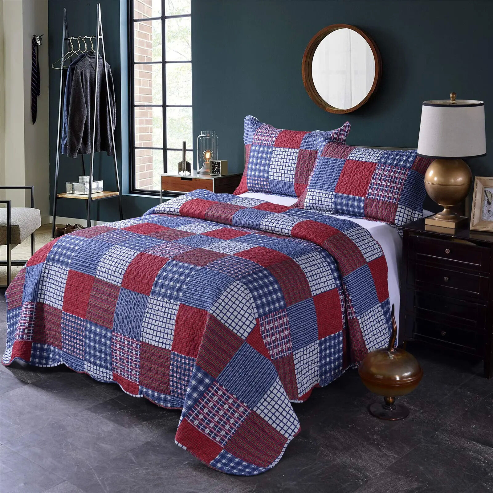 Finesse Quilted Bedspread and Pillowcases Set: Transform Your Sleep Experience - Queen size Price