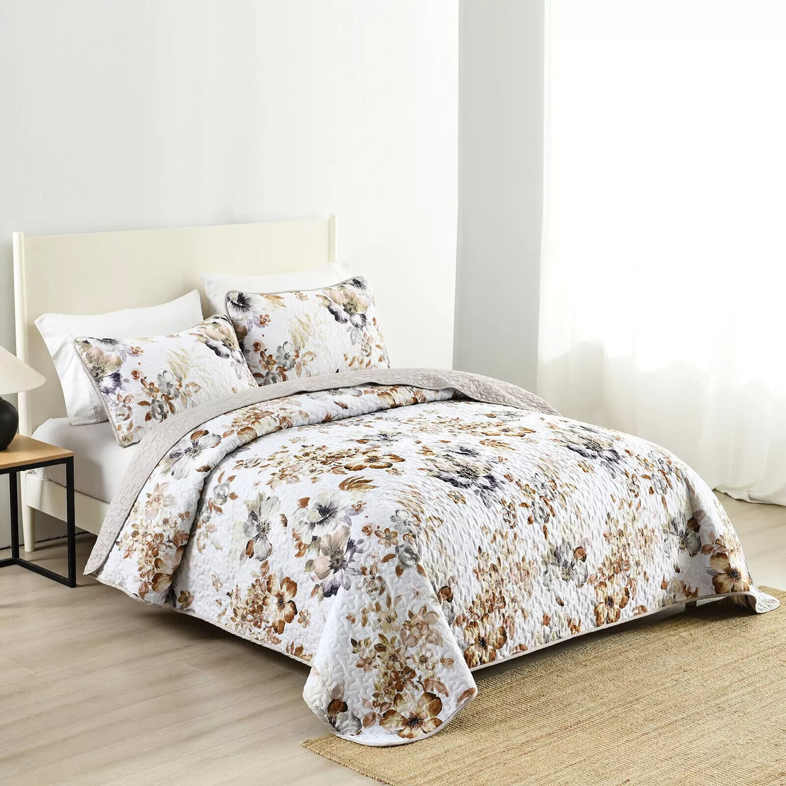Zen Quilted bedspread and pillowcovers set: Find Your Inner Peace - Queen size Price