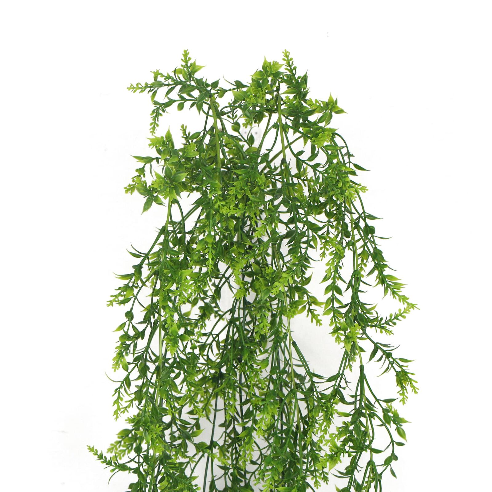 Artificial Dense Hanging Evergreen Plant (Two-Tone) UV Resistant 80cm Price