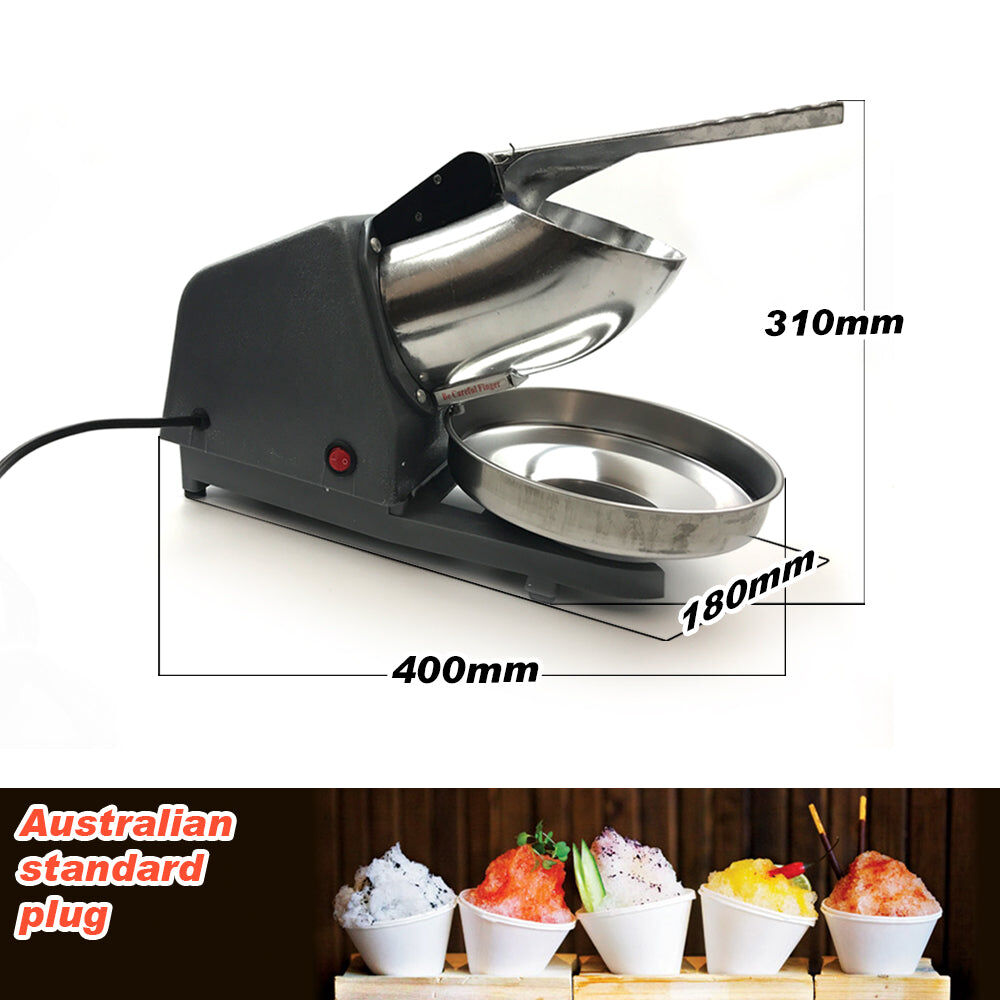 Electric Ice Crusher Ice Shaver Snow Cone Maker Machine Home Commercial AU Plug Price