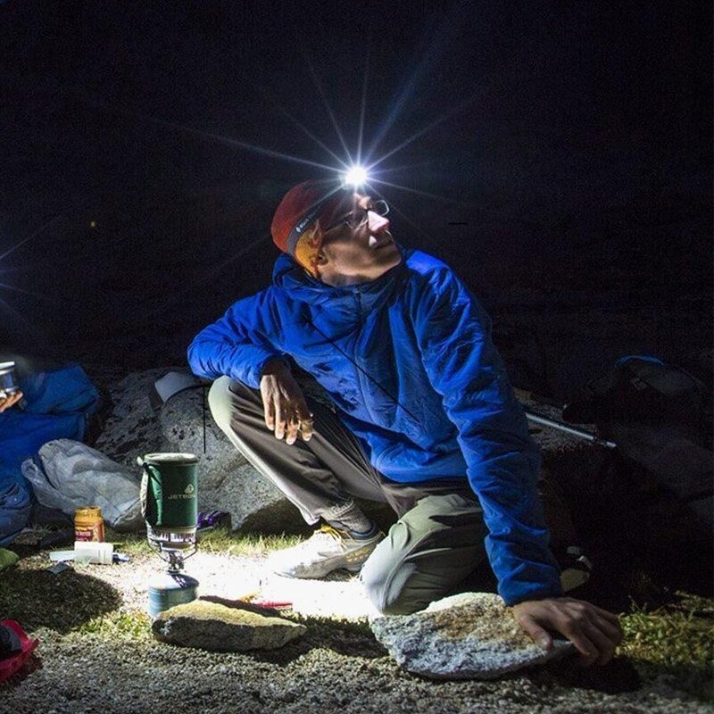 3 Mode Headlamp with COB LED Technology-Black/Blue Price