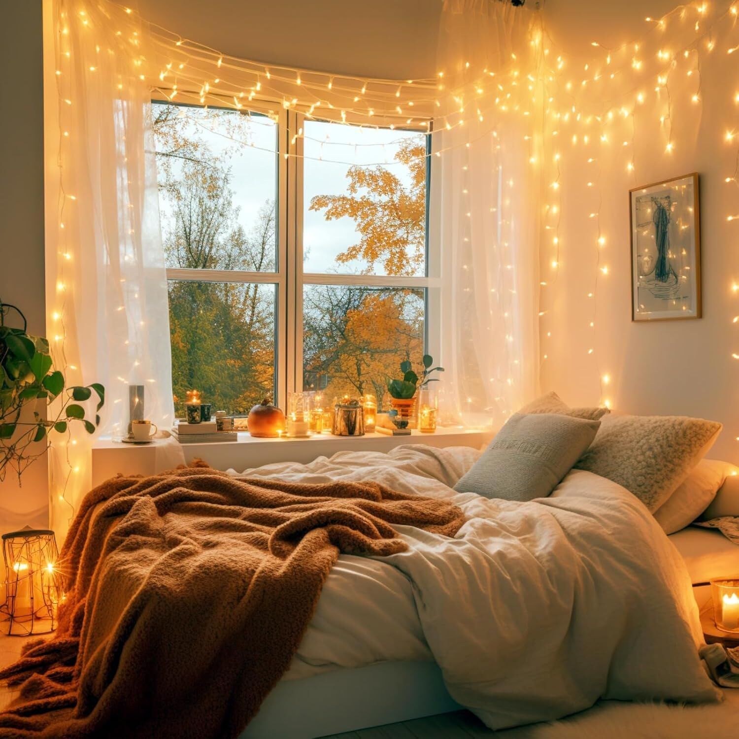 500 Solar LED Fairy Lights 8 Function Memory Hold Multicolor Christmas Decoration Warm White Price
