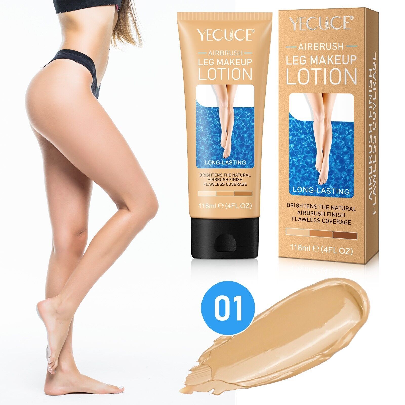 Airbrush Leg Makeup Lotion 01 Fair skin 118ml Price