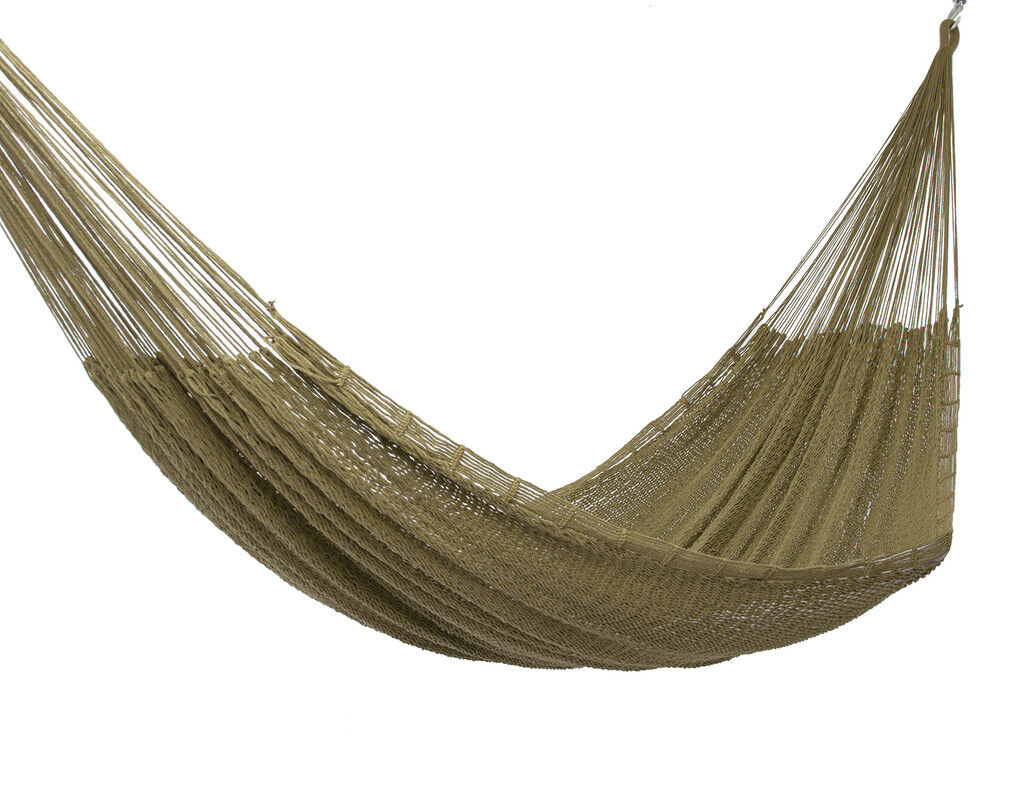 Outdoor undercover cotton Mayan Legacy hammock King size Cedar Price