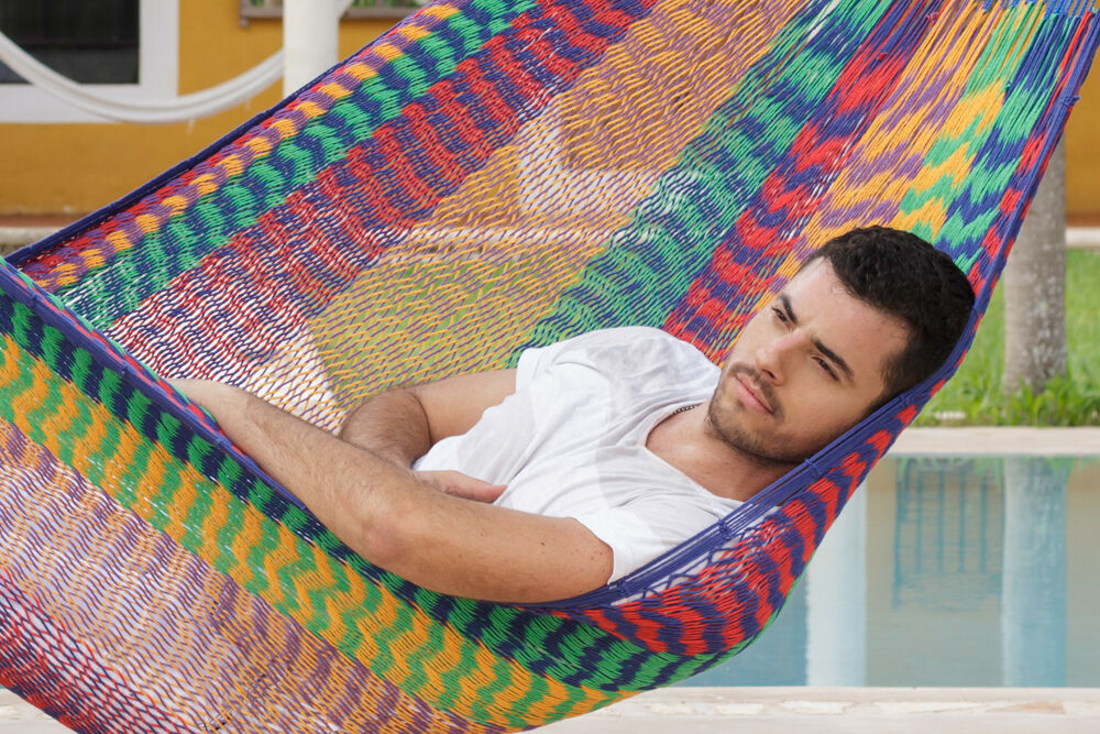 Outdoor undercover cotton Mayan Legacy hammock King size Mexicana Price
