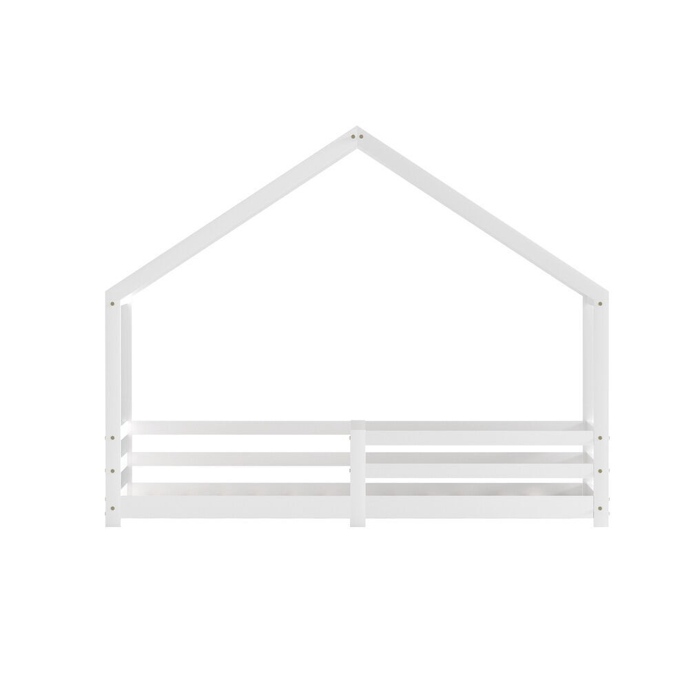 Artiss Bed Frame Wooden Kids Single House Frame White AMOS Price