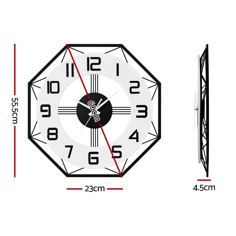 60CM Wall Clock Octagon Price