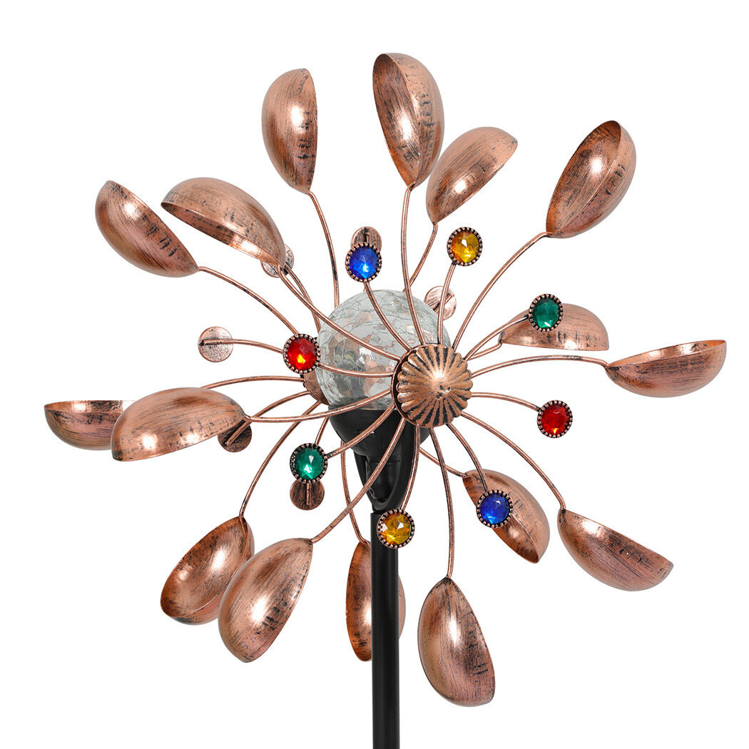 Garden Windmill Solar Light Wind Spinner Price
