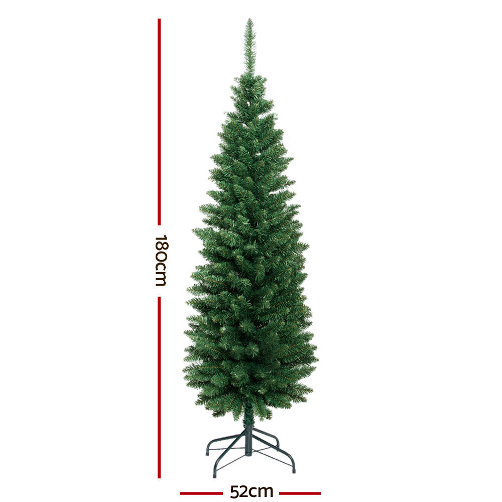 Christmas Tree 1.8m Xmas Tree Decorations Green 300 Tips Price