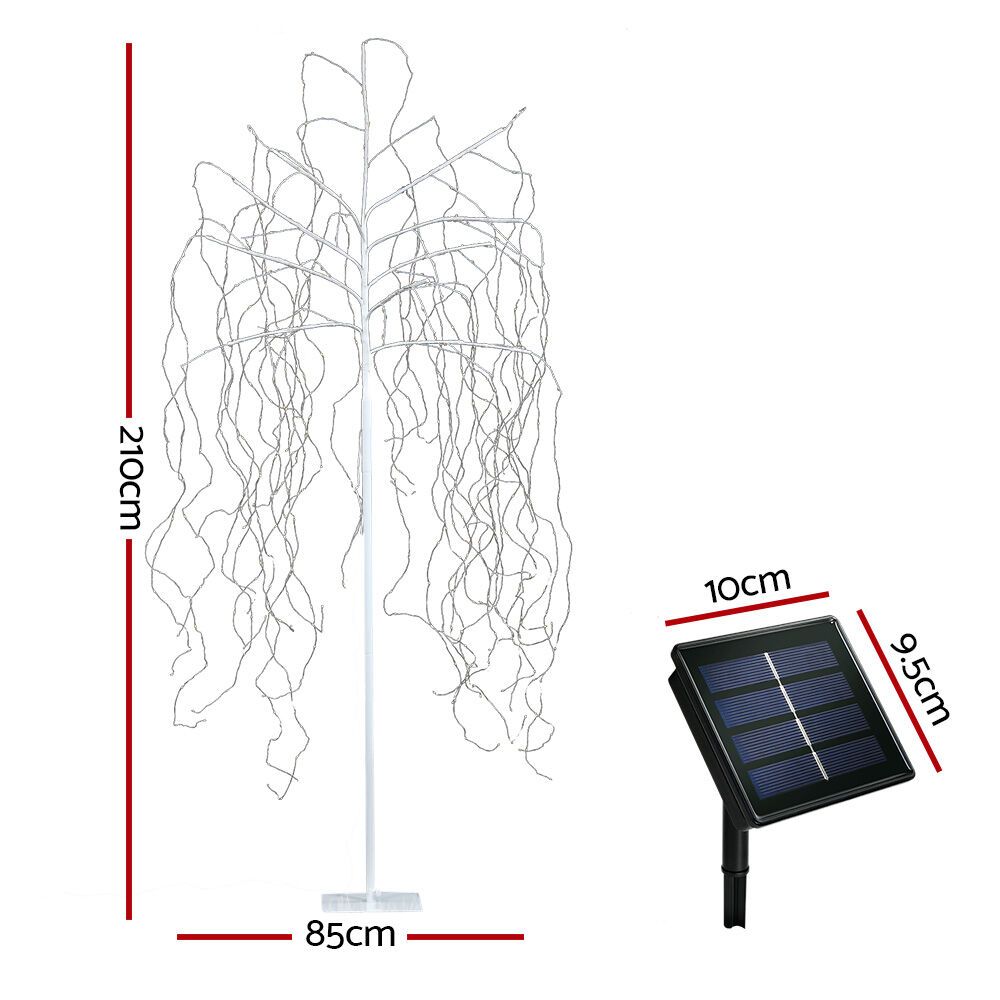 Solar Christmas Tree 2.1m String Lights 600 LED Xmas Trees Price