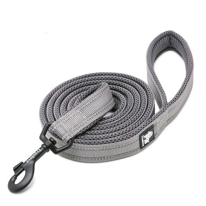 Reflective Pet Leash 2m - Grey, S Price