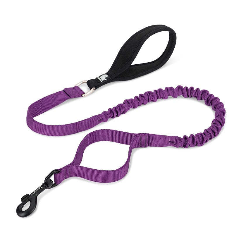 Military Dog Leash 1.5 cm width and 1.4 m length - Purple S Price