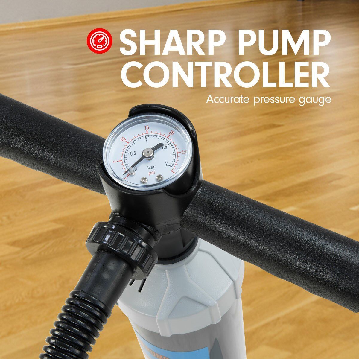 Kahuna Manual Hand SUP Pump for Air Tracks Inflatable Mattresses Price