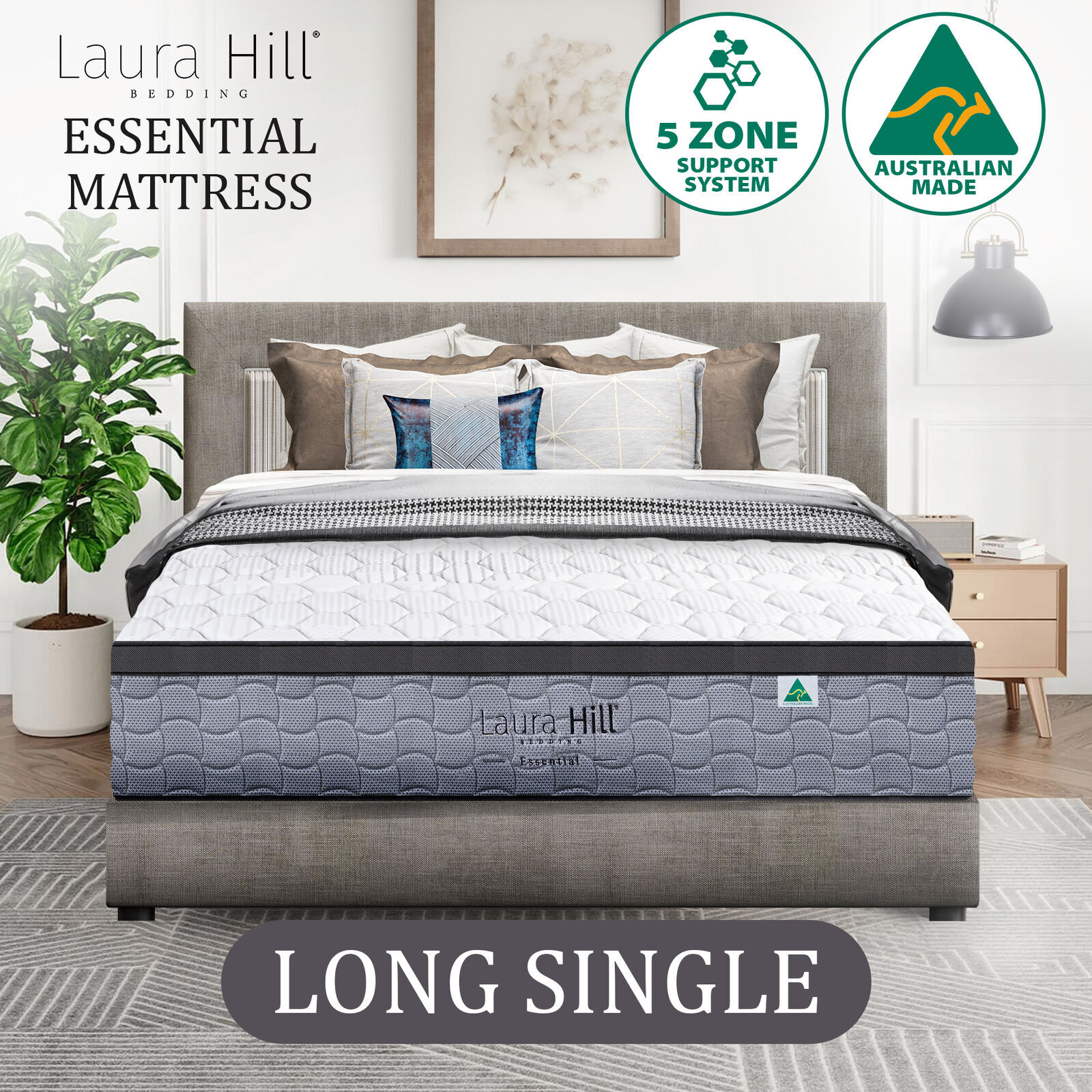 Laura Hill Essential Australian Made Long Single Premium Mattress Price