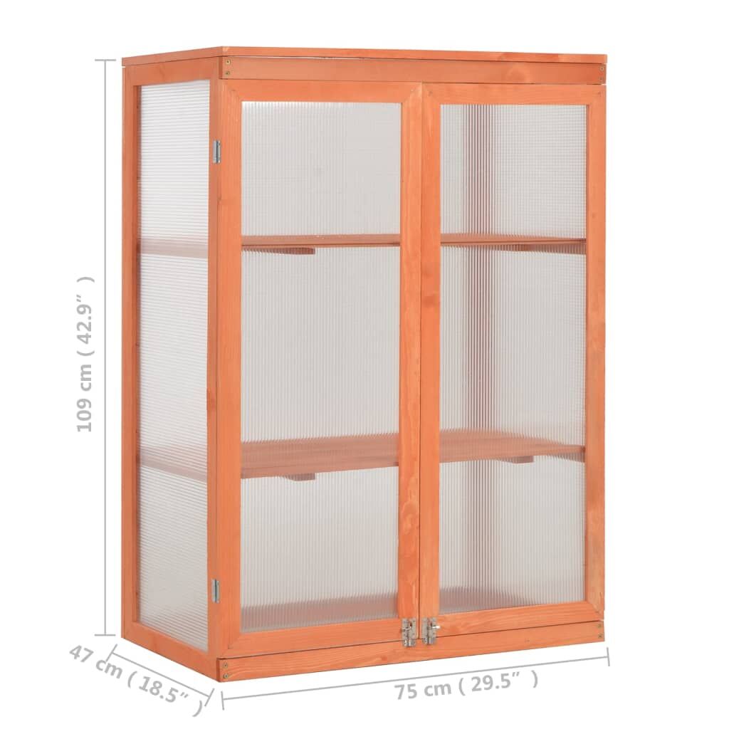 Greenhouse Wood 75x47x109 cm Price