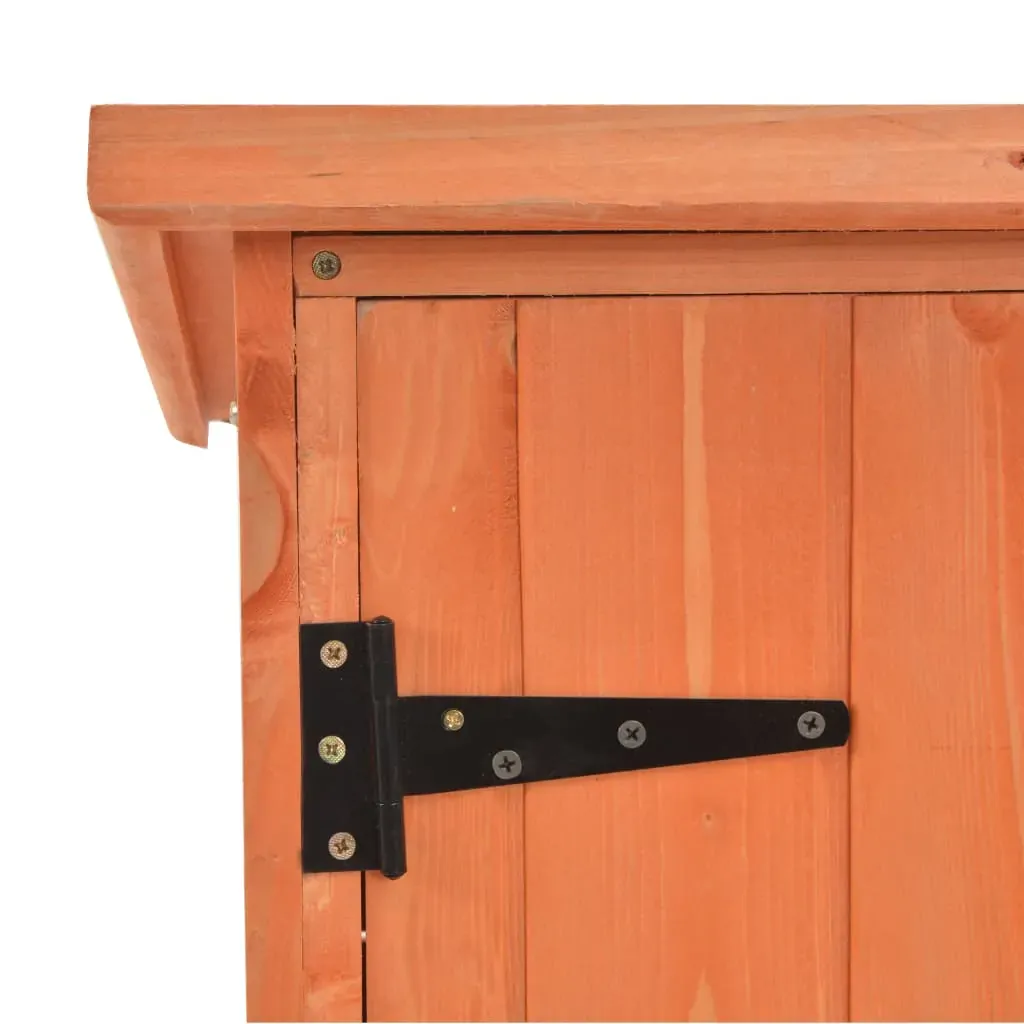 Garden Storage Shed 128x42x91 cm Wood Price