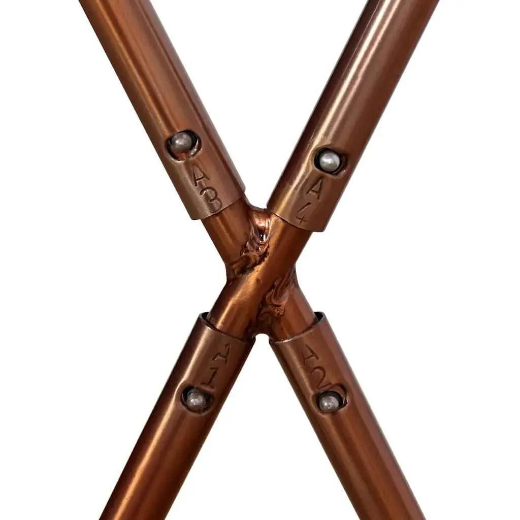 Butterfly Chair Brown and White Real Cowhide Leather Price