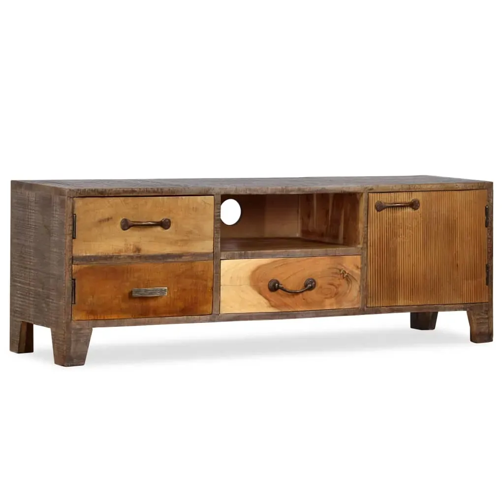 TV Cabinet Solid Wood Vintage 118x30x40 cm Price