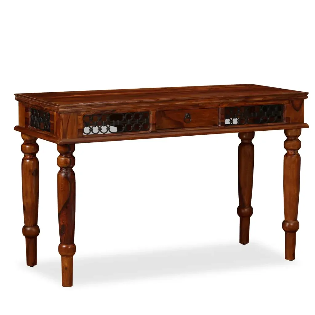 Writing Table Solid Acacia Wood 120x50x76 cm Price