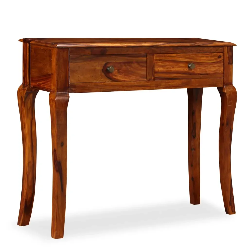 Console Table Solid Acacia Wood 90x32x76 cm Price