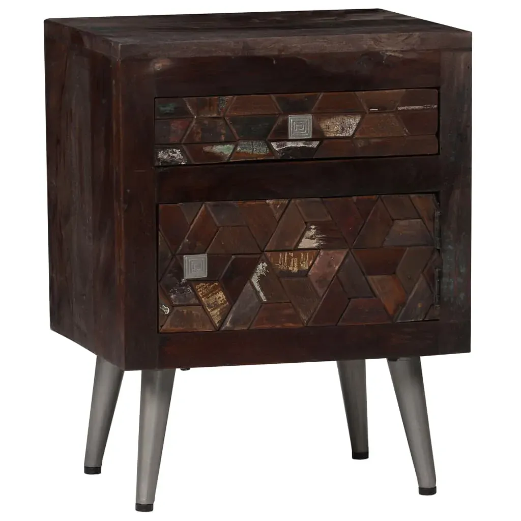 Bedside Cabinet Solid Reclaimed Wood 40x30x50 cm Price