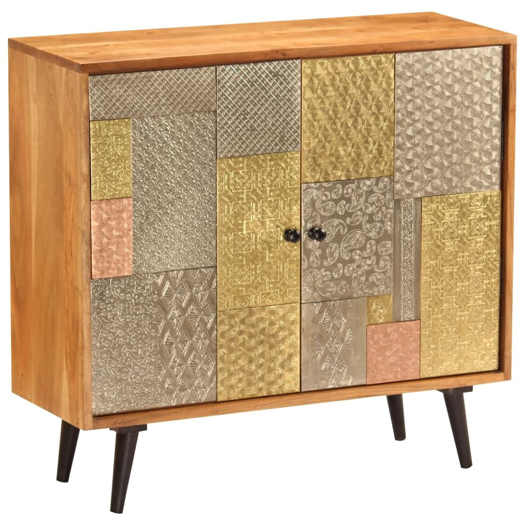 Sideboard 80x30x75 cm Solid Acacia Wood Price