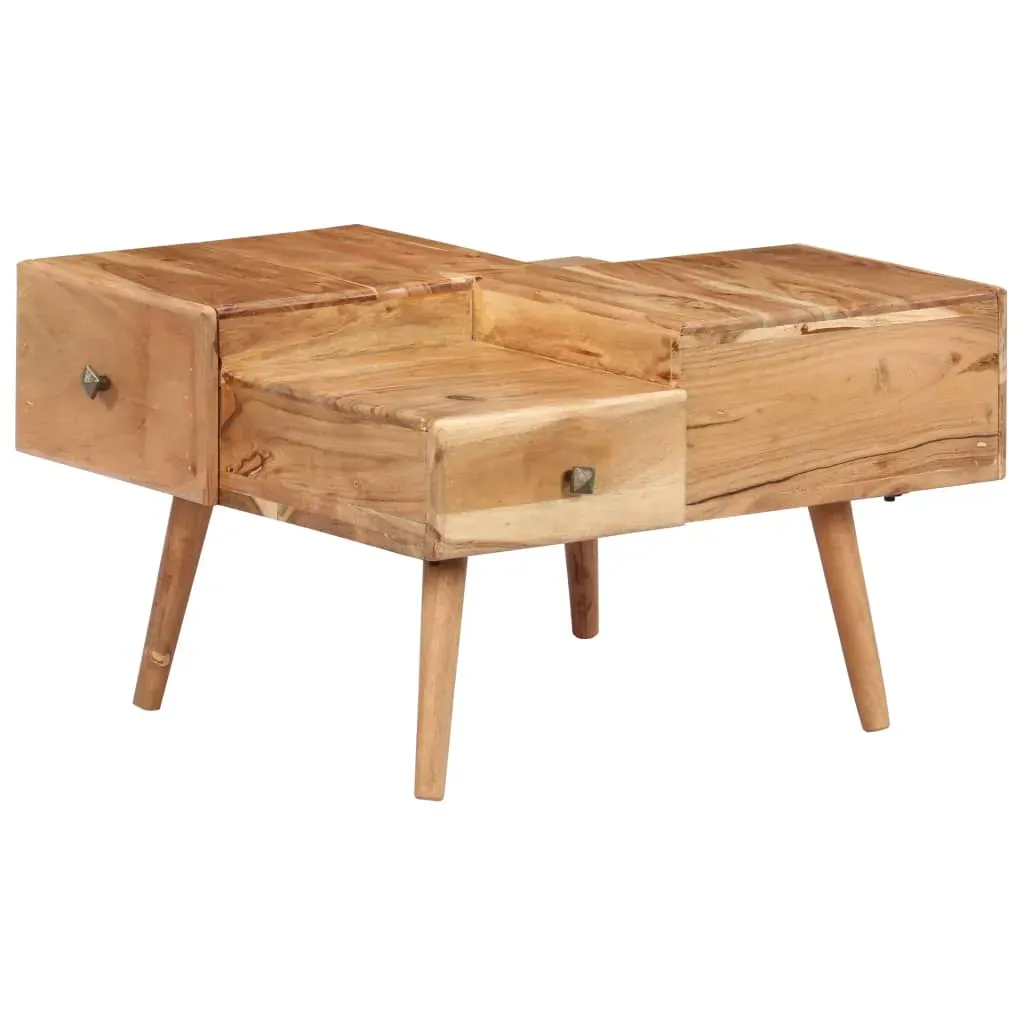 Coffee Table 70x60x42 cm Solid Acacia Wood Price
