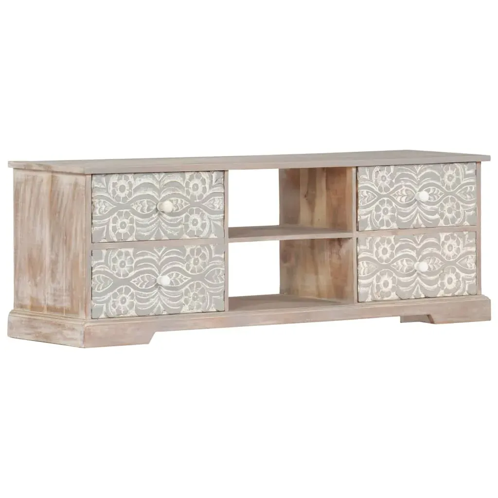 TV Cabinet 120x30x40 cm Solid Acacia Wood Price
