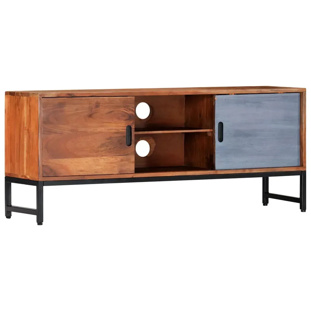 TV Cabinet 120x30x49 cm Solid Acacia Wood Price