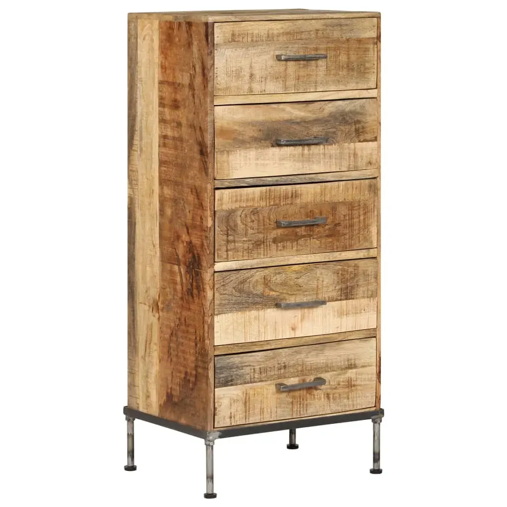 Chest of Drawers 45x35x106 cm Solid Mango Wood Price