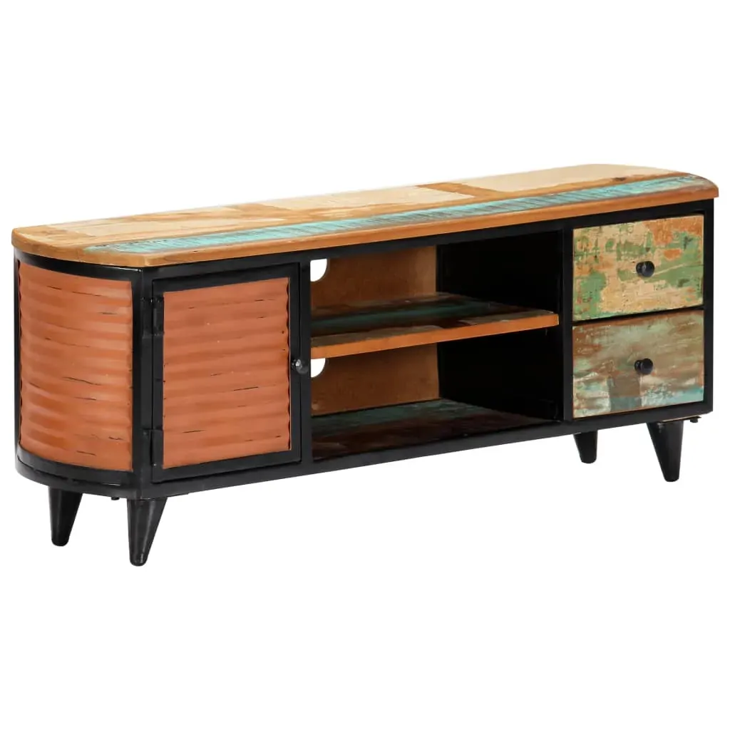 TV Cabinet 120x30x45 cm Solid Reclaimed Wood Price