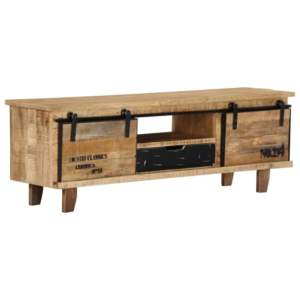 TV Cabinet 120x30x40 cm Solid Mango Wood Price