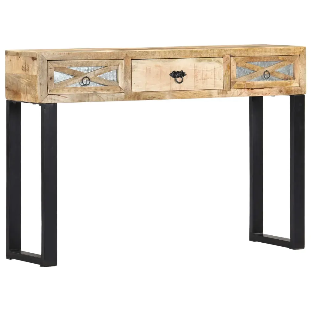 Console Table 110x30x76 cm Solid Mango Wood Price