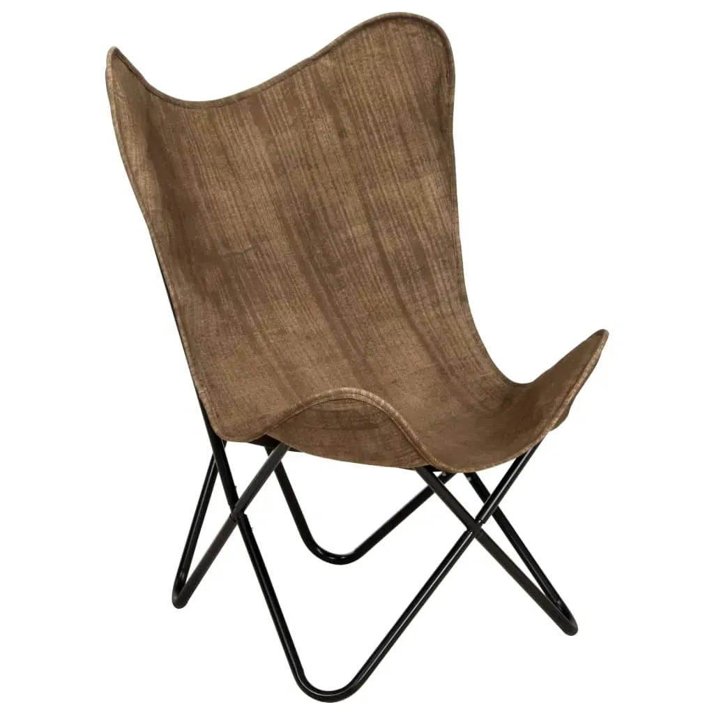 Butterfly Chair Taupe Canvas Price