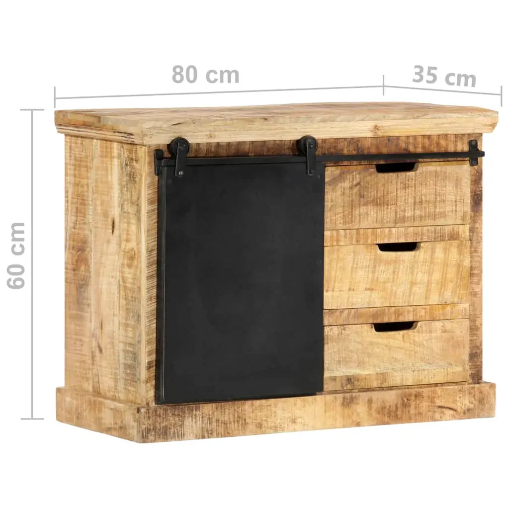 Sideboard 80x30x60 cm Solid Mango Wood Price