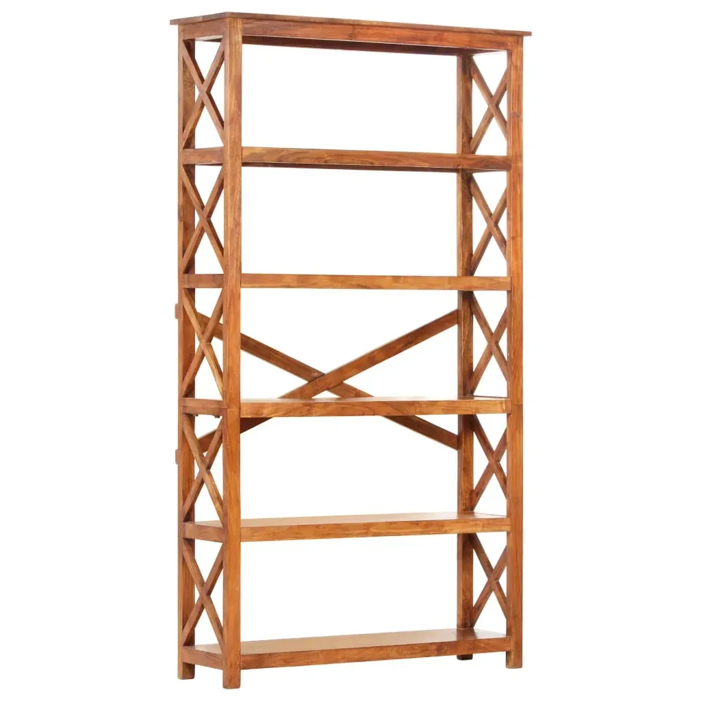 Bookshelf 100x30x180 cm Solid Acacia Wood Honey Finish Price