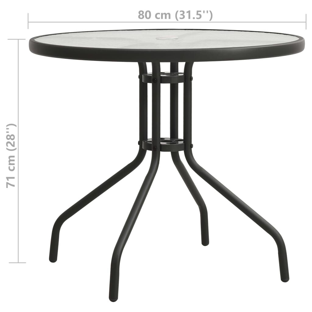 5 Piece Outdoor Dining Set Steel Price