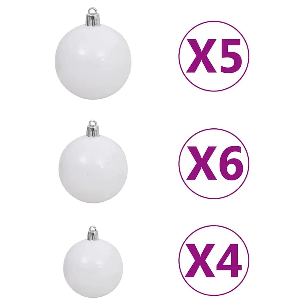 Artificial Christmas Tree LED&Ball Set&Flocked Snow 120cm PVC&PE Price