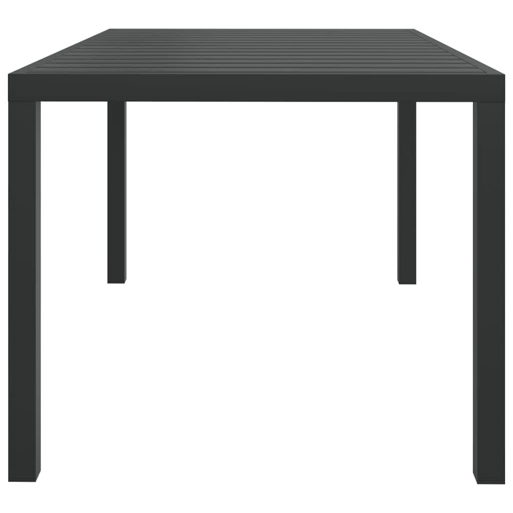 5 Piece Garden Dining Set with Cushions Poly Rattan Black Price