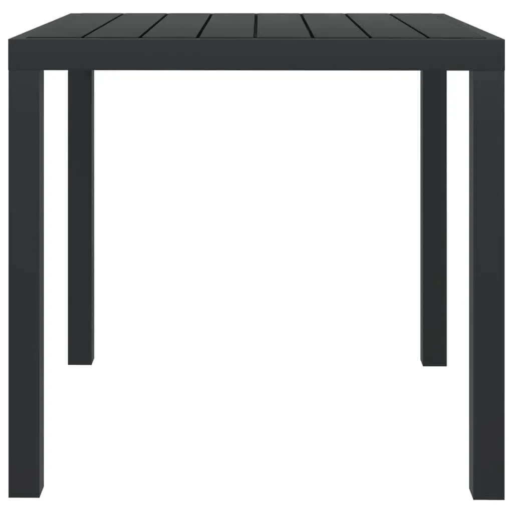 3 Piece Garden Dining Set with Cushions Poly Rattan Black Price