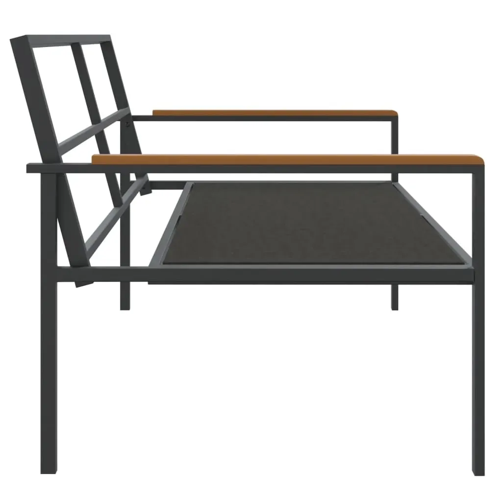 4 Piece Garden Lounge Set with Cushions Anthracite Steel Price