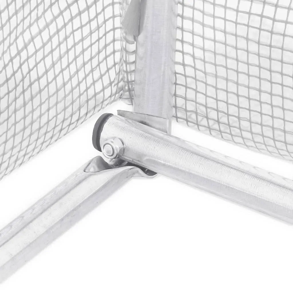 Greenhouse with Steel Frame White 66 m² 22x3x2 m Price