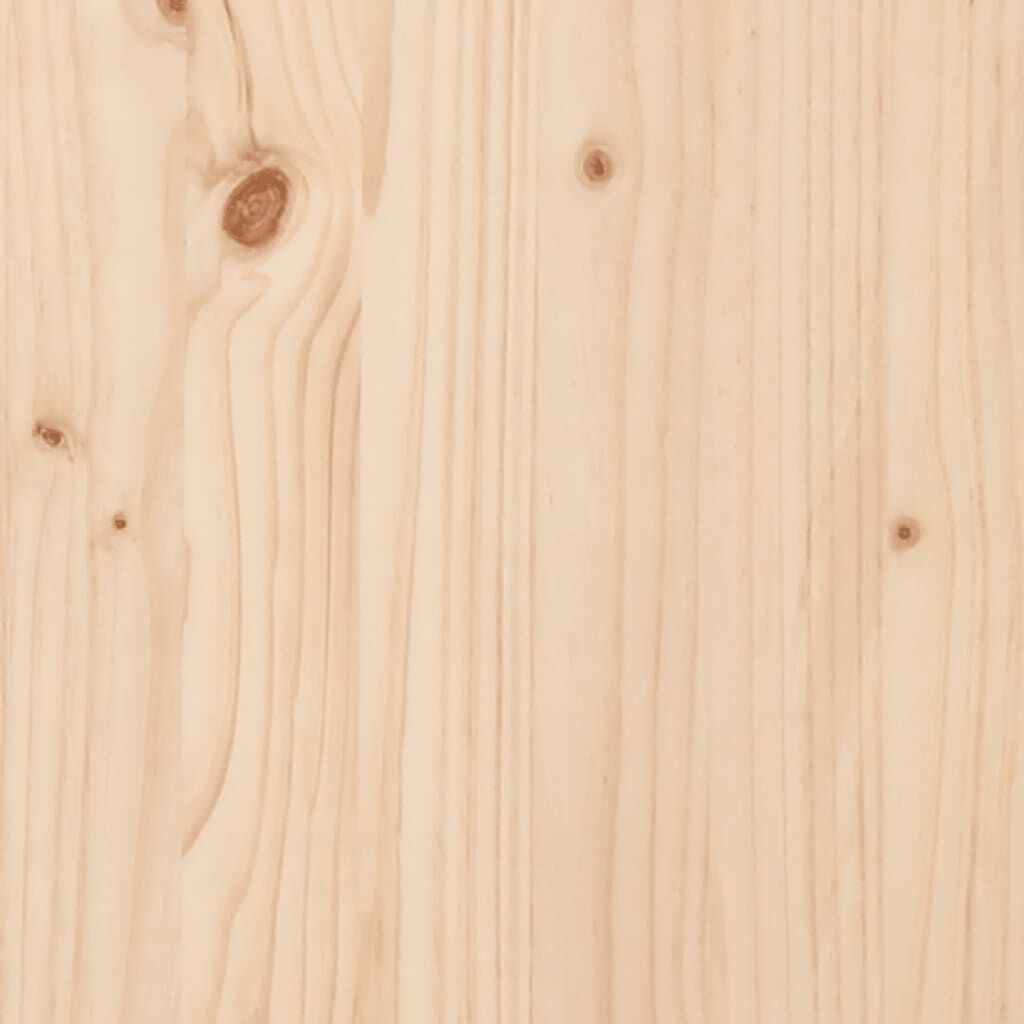 Bed Frame without Mattress 150x200 cm Solid Wood Pine Price