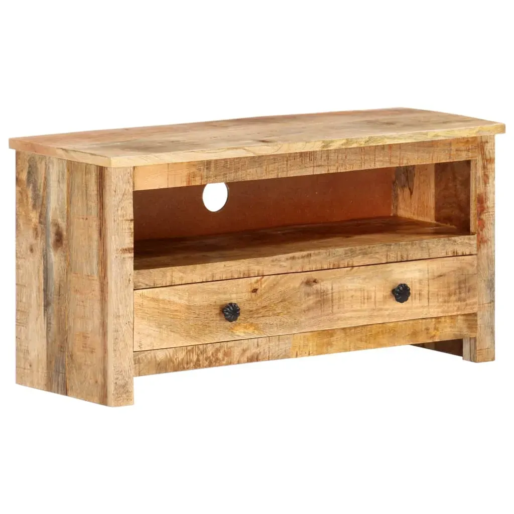 TV Cabinet 79x30x40 cm Rough Mango Wood Price