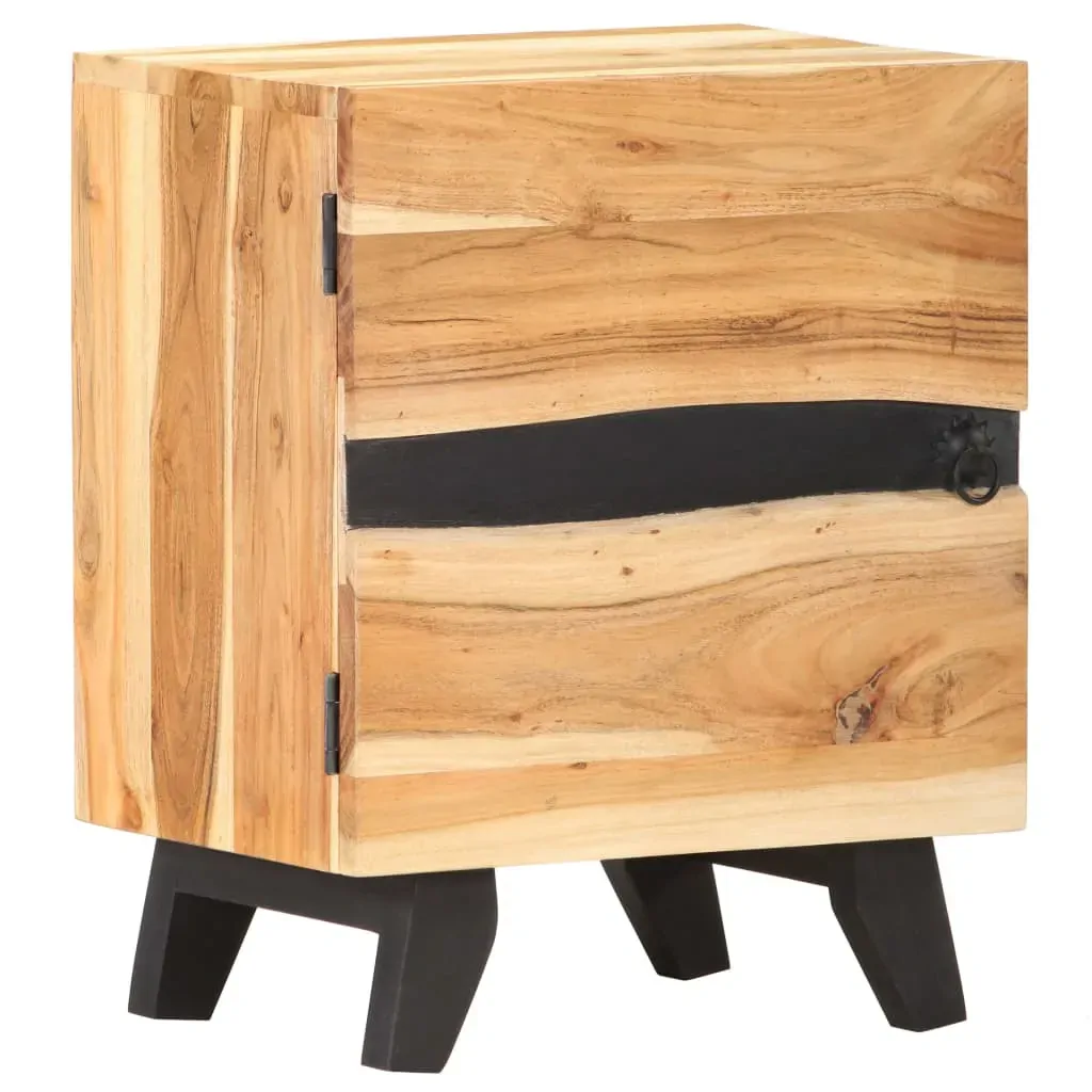 Bedside Cabinet 40x30x51 cm Solid Acacia Wood Price