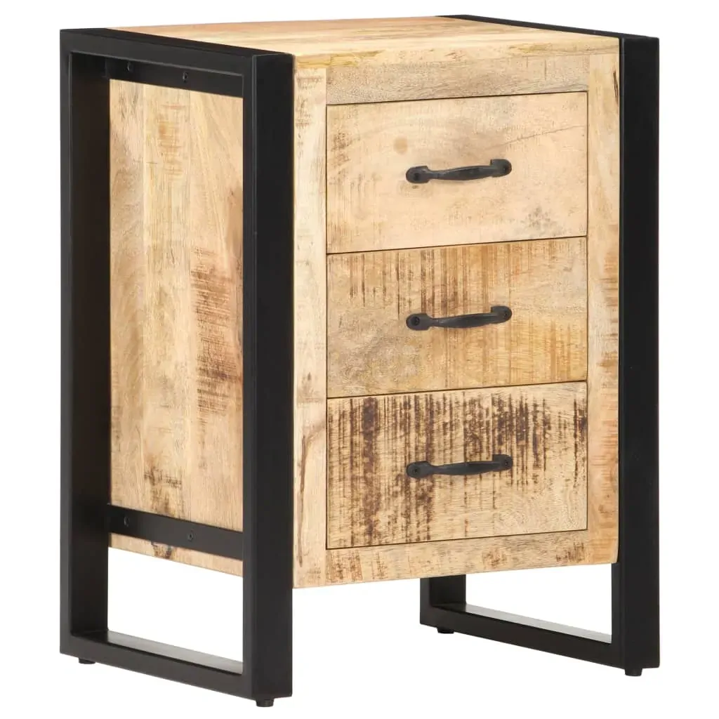 Bedside Cabinet 40x35x55 cm Solid Mango Wood Price