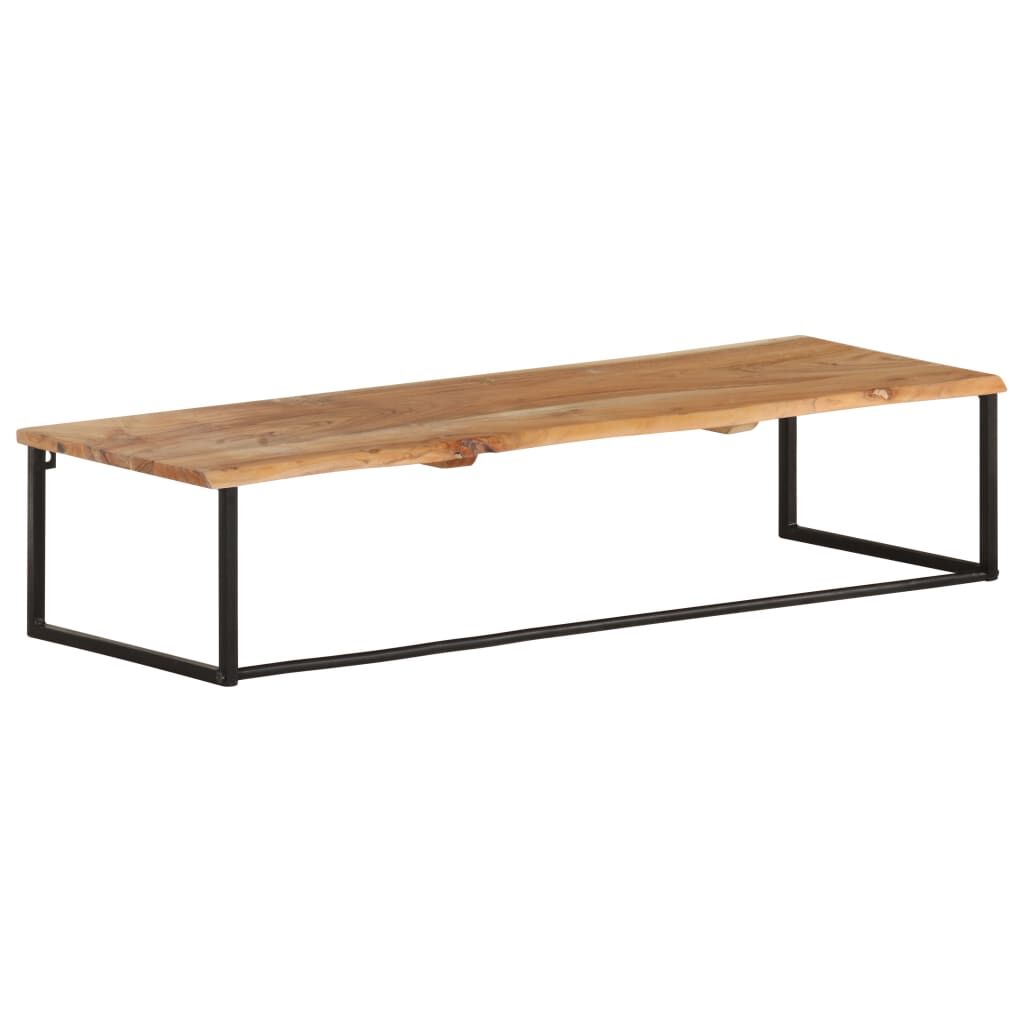 Peg with Live Edge 100x35x22 cm Solid Acacia Wood Price