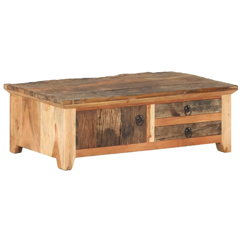 Coffee Table 90x50x31 cm Solid Reclaimed Wood Price