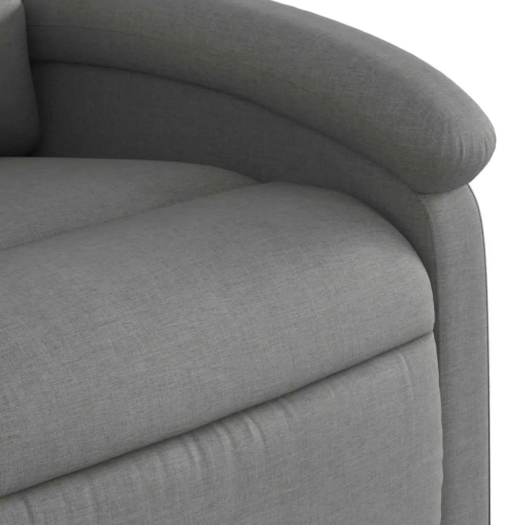 Electric Stand up Massage Recliner Chair Dark Grey Fabric Price